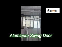 insulated aluminum door profiles weather resistant metal swing door