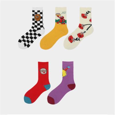 China Latest Anti-Bacterial Design Eco-friendly Anti-Fault Men Colorful Happy Sock And Custom Thin 100% Cotton Man Socks for sale