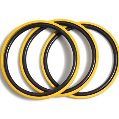 China 2023 PTFE NBR Yellow Spgo Pgr Piston Seals Hydraulic Seal Buy Glyd Ring Seal Product for sale