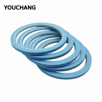 China HBY 110 X 125.5 X 6MM  Rod Buffer Seal Urethane PU With Backup Ring Rubber Seal for sale