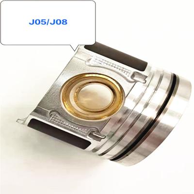 China Excavator Engine Parts Piston For J05 08 for sale