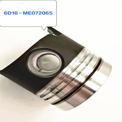 China Mitsubishi Excavator Engine Parts Piston For 6D16 - ME072065 for sale