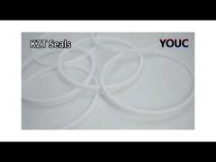 2024 PTFE Guide Rings KZT Wear Ring Dust Seals For Excavator Brown Construction Works