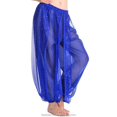 China Pants BestDance Belly Dance Chiffon Harem Pants Women Girls Festival Pants Cosplay Pants for sale