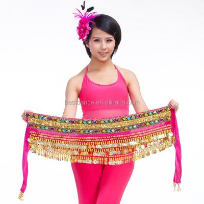 China Hip Scarf BestDance Belly Dance Invent Belt Women Festival Hip Scarf Wrap Skirt Cosplay Costume for sale