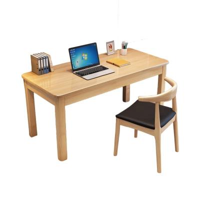 Chine Table d'ordinateur de bureau en bois massif de mélamine pour étude à domicile et combinaison de chaise de chambre à vendre