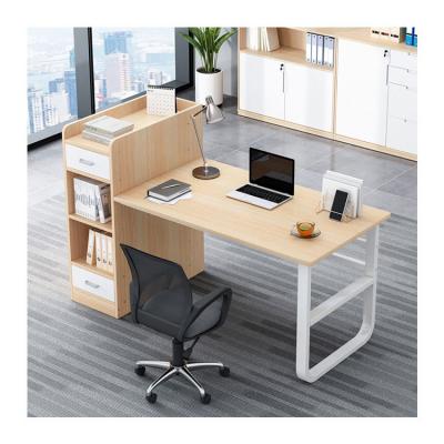 China 2 Seater Office Furniture Staff Table Modular Workstation with Drawer in Modern Style for sale