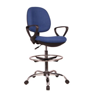 China Front Desk Cashier Chair for Home Receptionist Fabric Swivel Lift Office Mesh Chair for sale