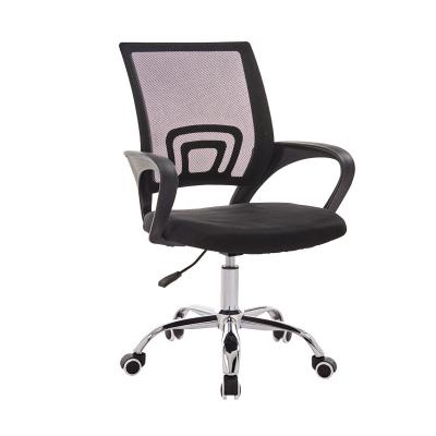 China Silla de oficina con malla giratoria de tipo metálico Silla elevadora de lujo para PC de capacitación de conferencias de oficina en venta