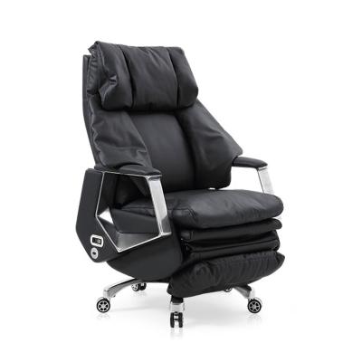 China Automatic Home High Back Leather PC Chair with Revolving and Adjustable Lifting Function for sale