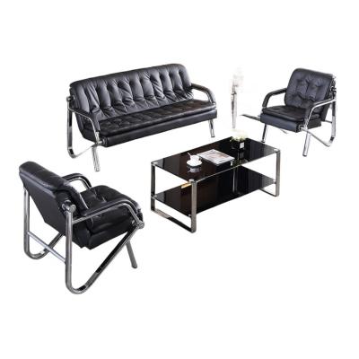 China Contemporary Office Sofa and Coffee Table Set for Professional Business Environments for sale