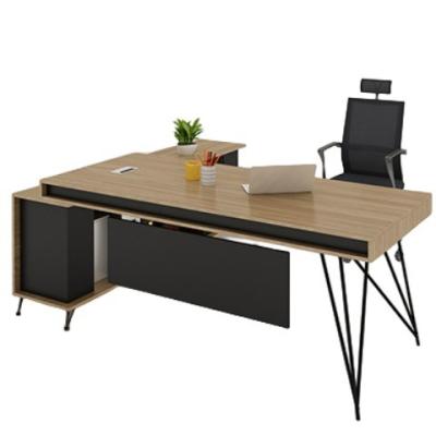 China Metal Pedestal Computer Desk Direct Office Furniture for Wide Separate Supervisor Desk for sale