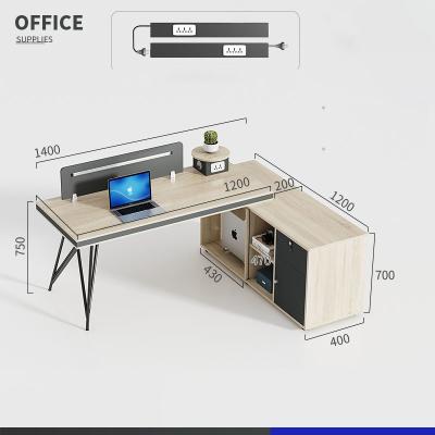 China Commercial Furniture Modular Open Workstation Office Furniture with Mobile Bookcase for sale