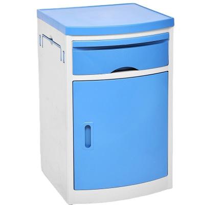 China Medical ABS Thickened Plastic Hospital Bedside Cabinet in Customized Color for General for sale