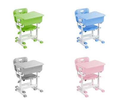 China Children/Kids Plastic Desk and Chair Set for School Study ISO9001 ISO14001 Certified for sale