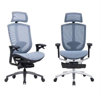 China Mesh Back Ergonomic Office Chair with Aluminum Frame and Comfortable Seat for sale