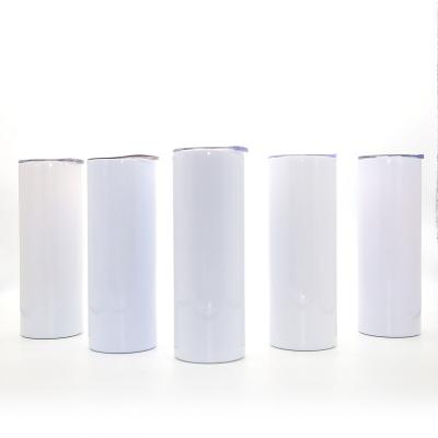 China USA Stocked 20 Oz Sublimation Blanks Stainless Steel Upright Tumblers Double Wall Coffee Mug Insulated Tumblers for sale