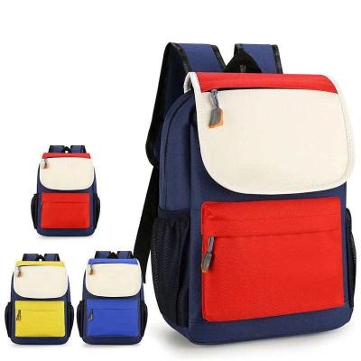 China Custom Logo Oxford Girls Boys Bookbags Anti-theft Colorful Bottom Sublimation Children Mochilas School Bags Backpacks For Kids for sale