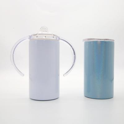 China US warehouse 12oz 15oz cups stainless steel vacuum blank sublimation viable sippy tumbler for sale