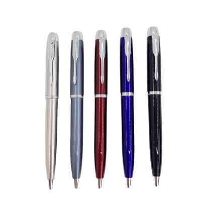 China Low MOQ promotional factory T2518 metal ballpoint pens for back-to-school promotion or office giveaway for sale