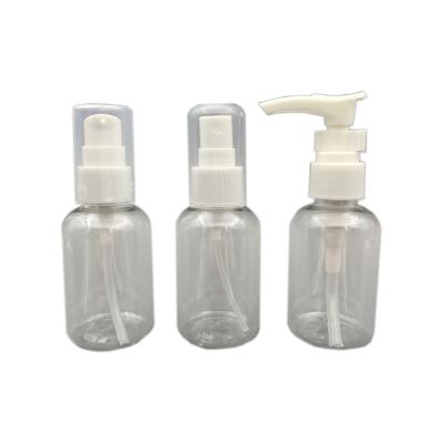 China F146 NATIONAL 3 Pieces Bottle Travel Cosmetic Set Packed in Clear Organizer Bag for Promotional Event for sale