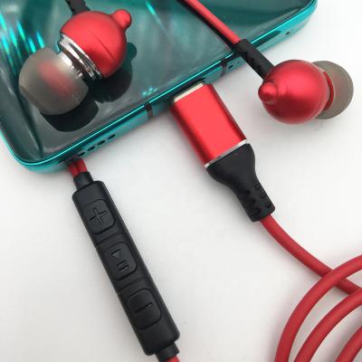 China Type-C Earphones Note10 Headset Type C In-ear Earphone For Samsung Huawei Xiaomi for sale