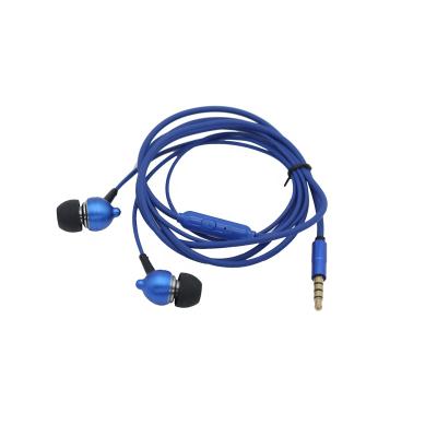 China In-ear factory price metal earphone with mic for cell phone high quality disposable earphone for sale