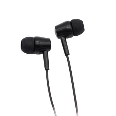 China In-ear In-ear Earphone 1.2M With Plastic Earphone With 3.5mm Port And Round Cable for sale