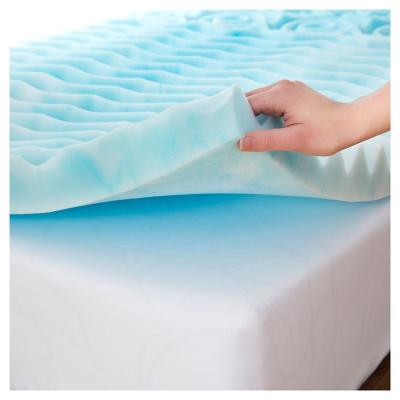 China Home Furniture 3.5inch Zone College Gel Memory Foam Mattress Topper for sale