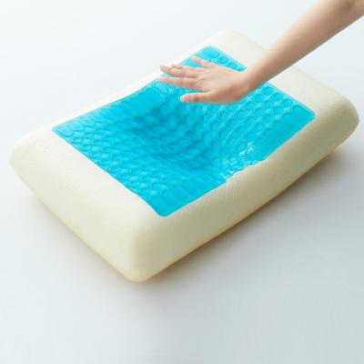 China Magnetic Advance Gel Memory Foam Cooling Bamboo Shredded Pillow for sale