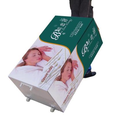 China large cardboard trolley the mobile adviertisement SW8023A SW8023A for sale