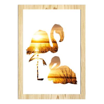 China 3D wooden led lightbox 8017 for sale