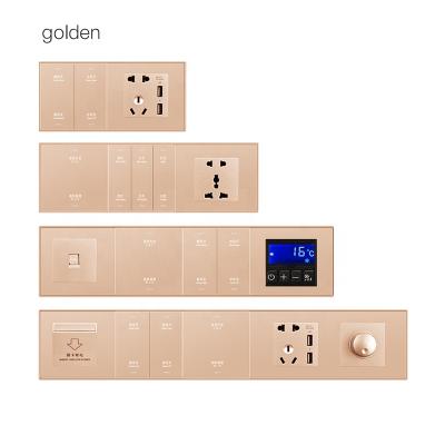 China 12 PC Terminals Flame Retardant Material Hotel Electric Switch For Hotel Room Light Control EU UK USA Standard Smart Hotel Energy Switch for sale