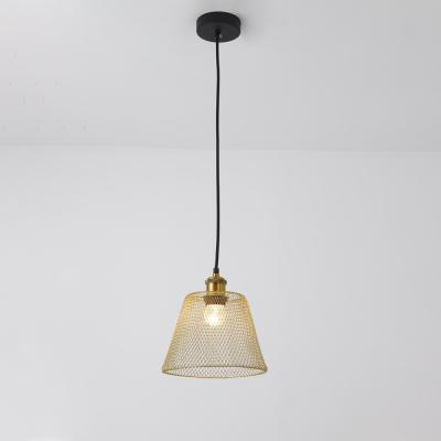 China Odm OemTop Custom Modern Grade Ceiling Lamp Black Iron Net Chandelier Suitable For Hotel Restaurant for sale