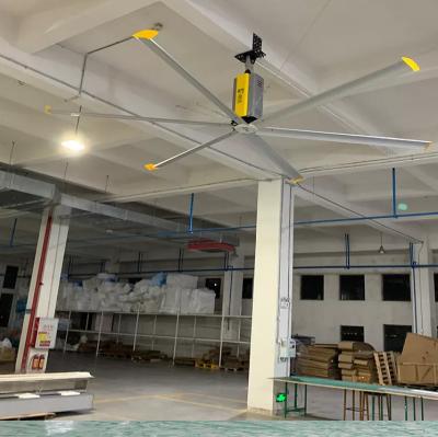 China Warehouse workshop logistics central gymnasium 7.3 meter hvls industrial ceiling fan hvls industrial ceiling fan hvls panel for sale