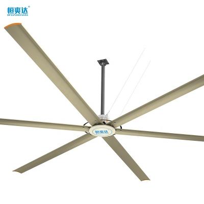 China 10ft workshop pmsm bldc brushless motor warehouse hvls industrial ceiling fan without gears. for sale