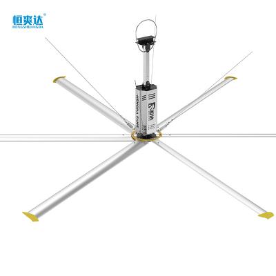 China Warehouse workshop large hvls ceiling fan usa large ceiling fan logistic center hvls cheap price hvls fan for sale