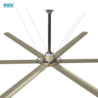 China workshop large large pmsm bldc brushless motor hvls industrial ceiling fan for warehouse for sale