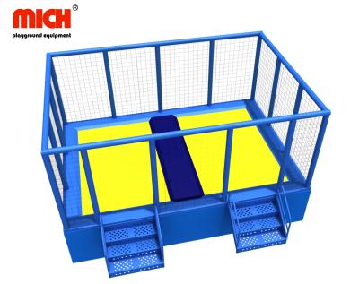 China Protective Net Small Indoor Trampoline Being Set For Guard Gym Mall Kindergarten for sale