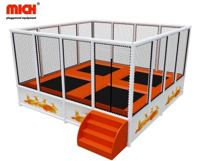 China With Protective Net Customized Small Indoor Trampoline Set With Optional Color Function for sale