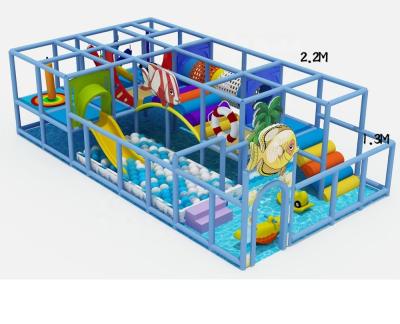 China Kids Plastic Cafe Theme Ocean Mich Playground Indoor Playground Equipment for sale