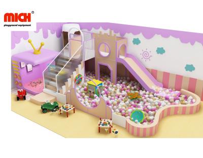 China PVC Custom Cartoon Indoor Kids Play House With Soft Ball Pit for sale