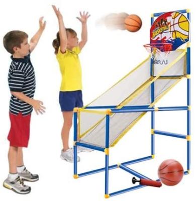 China Kids Indoor Arcade Basketball Hoop Shot Game - Indoor Game Sports Shooting System Indoor Basketball Hoop Game for sale