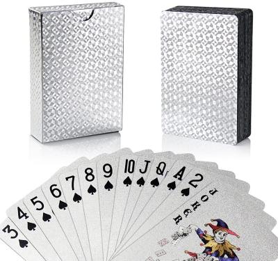 China SILVER ALUMINUM GAME CARDS playing card for sale