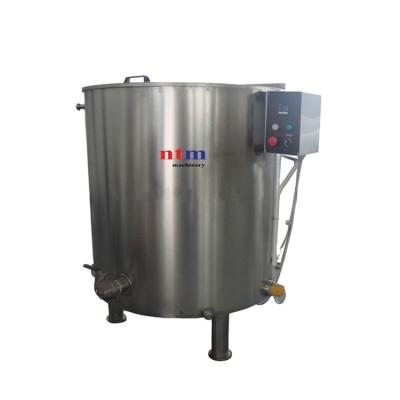 China Electric Snack Plant 200L Immersion Heater Rapid Chocolate Fat Melting Refiner Machine for sale