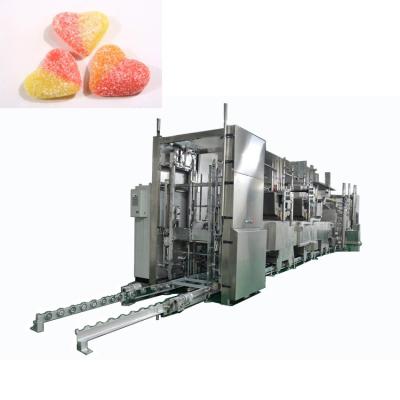 China CANDY Gum Candy Machine / Starch Mogul Machine / Soft Jelly Production Line Manufacturers for sale