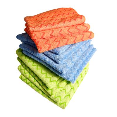 China Magic Microfiber Kitchen Towels Viable Household Cloth Cleaner 40*40cm 345gsm for sale