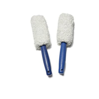 China Automotive Care Commercial Grade Microfiber Cloth Car Cleaning Brush PVC Car Cleaning Rotary Soft Washing Brush for sale