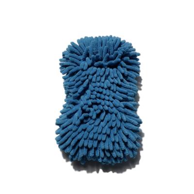 China Car polishing wash and dusting sponge cloth made with Microfiber scuff-proof substance for intense cleaning with hand grip for sale