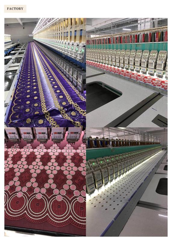 Verified China supplier - Gungzhou Haofeixin Lace Fabric Co., Ltd.